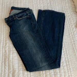 Lucky Brand Mid- Dark Wash Denim Jeans Size 10